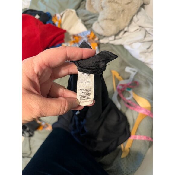 Soft Surroundings Black Perfect Palazzo Wide Leg Scandi Girl Pants - Picture 14 of 14